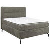 BOXSPRINGBETT 140/200 cm  in Grau  - Schwarz/Grau, Design, Textil/Metall (140/200cm) - Esposa