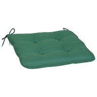 SITZKISSEN   38/5/37 cm  - Smaragdgrün/Dunkelgrün, KONVENTIONELL, Textil (38/5/37cm)