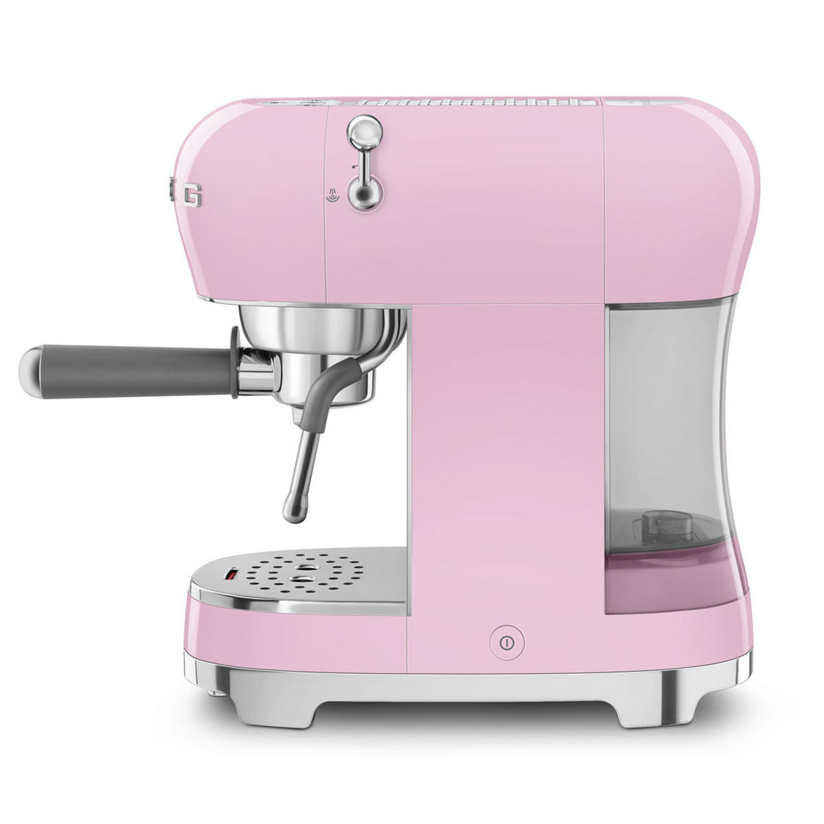 ESPRESSOMASCHINE 50´s Style  - Pink, Design, Kunststoff/Metall (14,9/33/32,9cm) - SMEG