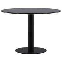 ESSTISCH in Metall, Stein 106/106/75 cm  - Dunkelgrau/Schwarz, Design, Stein/Metall (106/106/75cm) - Livetastic