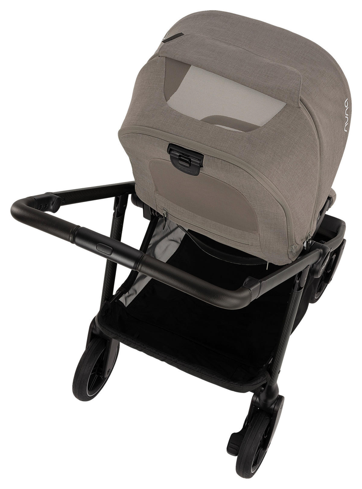 KINDERWAGEN Swiv  - Schwarz/Grau, Basics, Textil/Metall (94/54/103cm) - Nuna