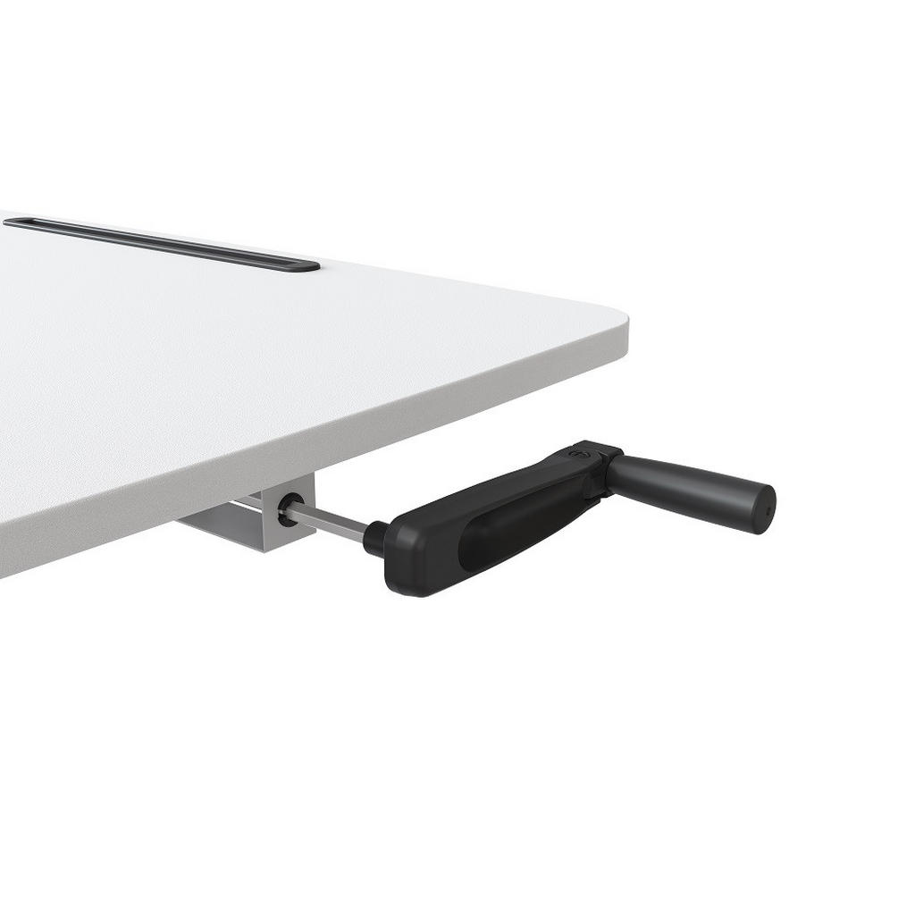 Thumbnail - Boxxx Laptoptisch, Weiß, Metall, Holzwerkstoff, rechteckig, eckig, 60x80-130x80 cm, höhenverstellbar, Arbeitszimmer, Sch...