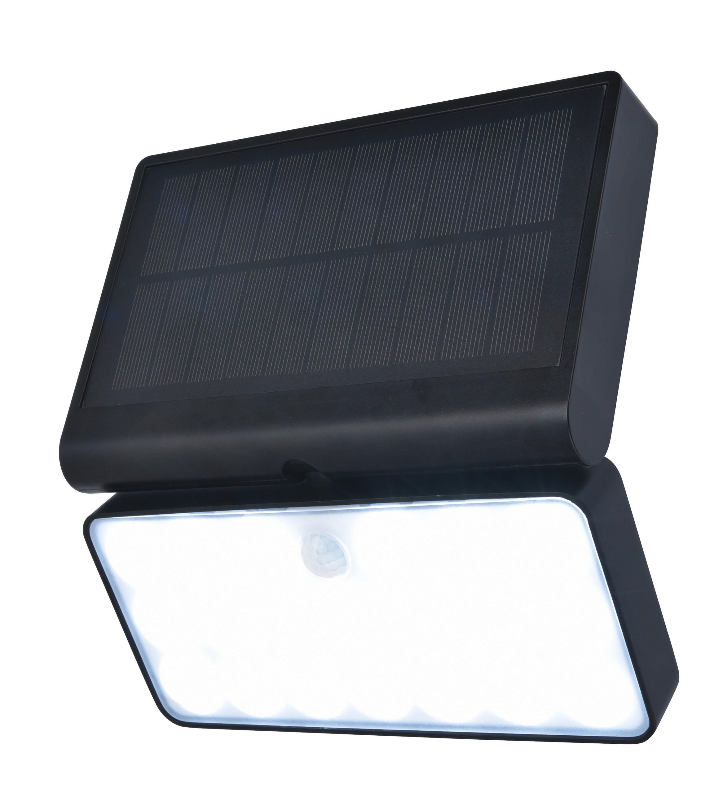SOLARLEUCHTE Tuda 18/19,2/11,1 cm   - Schwarz/Weiß, Basics, Kunststoff (18/19,2/11,1cm)