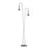 LED-STEHLEUCHTE - Alufarben, Design, Metall (45/161/23cm) LED-STEHLEUCHTE - Alufarben, Design, Metall (45/161/23cm)