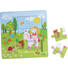 Holzrahmen - Puzzle - Grün, Basics, Holz (21/21cm) - Haba Holzrahmen - Puzzle - Grün, Basics, Holz (21/21cm) - Haba