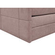 BOXSPRINGBETT 180/200 cm  in Altrosa  - Altrosa, KONVENTIONELL, Textil (180/200cm) - Carryhome