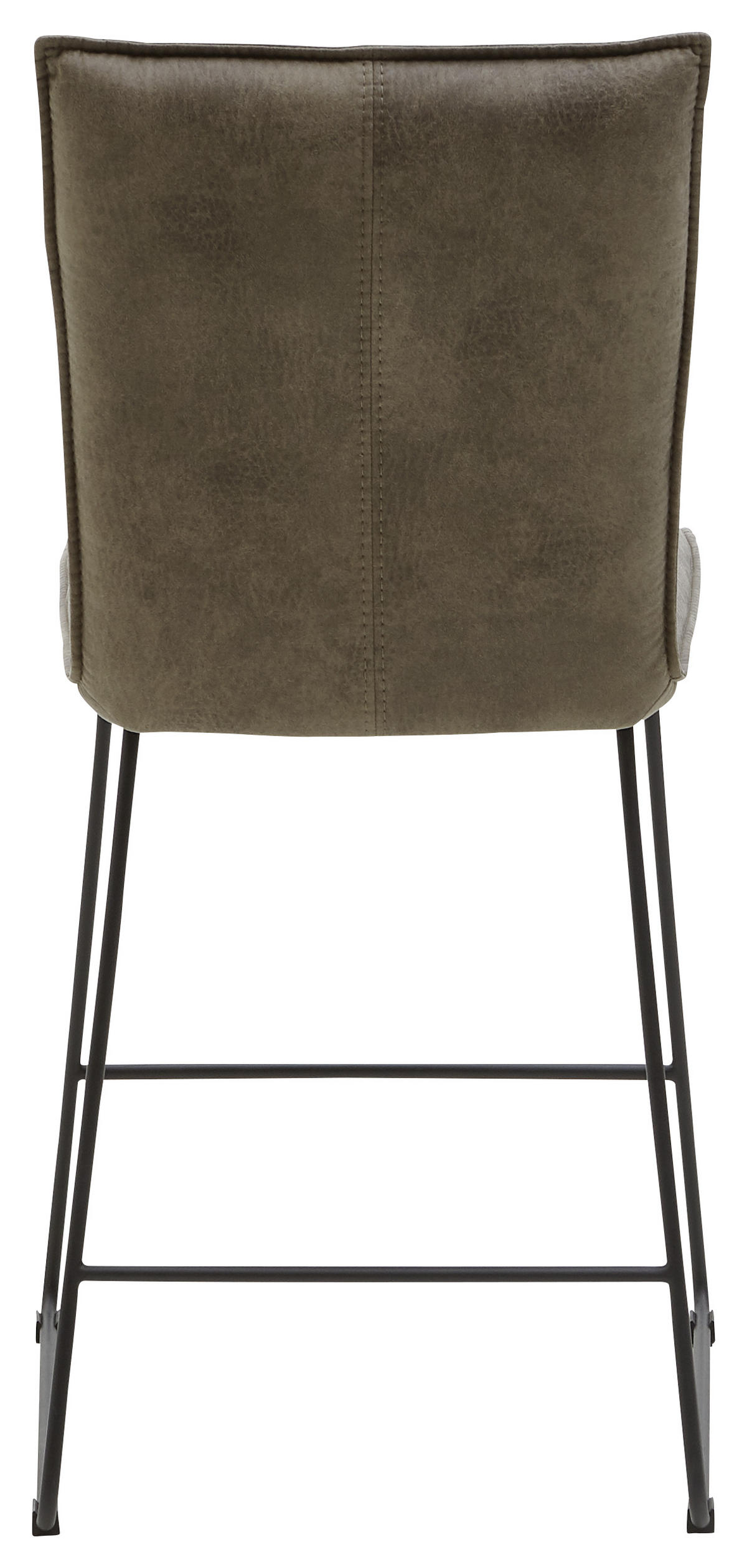TRESENSTUHL in Schwarz, Hellbraun  - Hellbraun/Schwarz, Design, Textil/Metall (56/98/62cm) - Valnatura