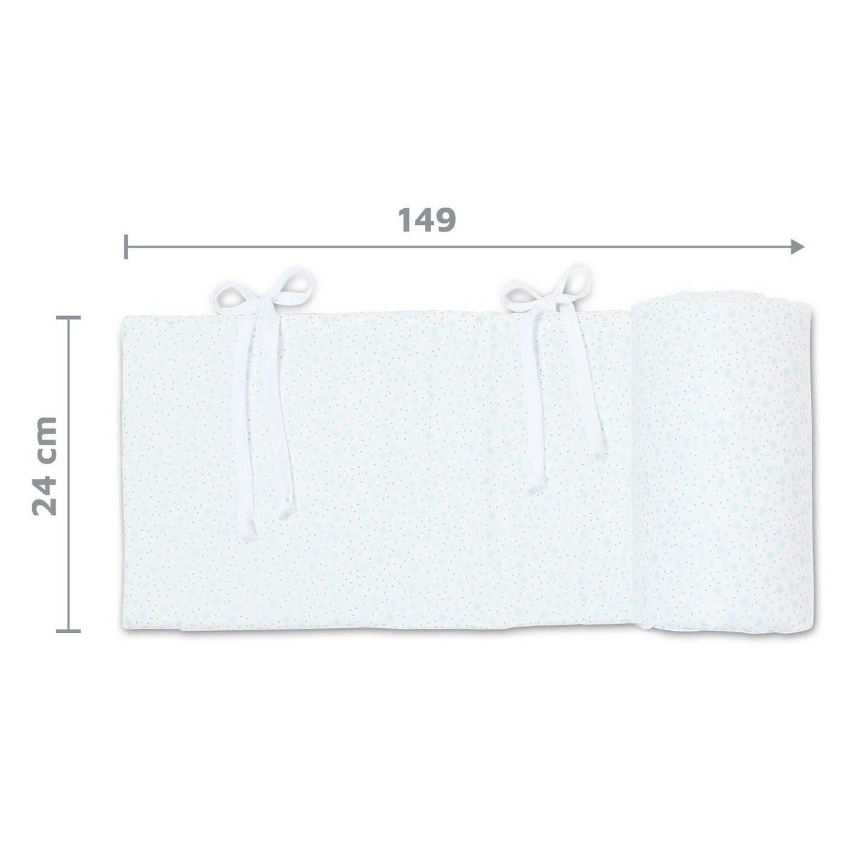 NESTCHEN   24/149 cm  - Weiß, Basics, Textil (24/149cm) - Babybay
