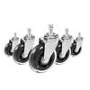 HJUL TILL SNURRSTOL  - silver/transparent, Basics, metall/plast (3,6/9,2/7,6cm) - MID.YOU