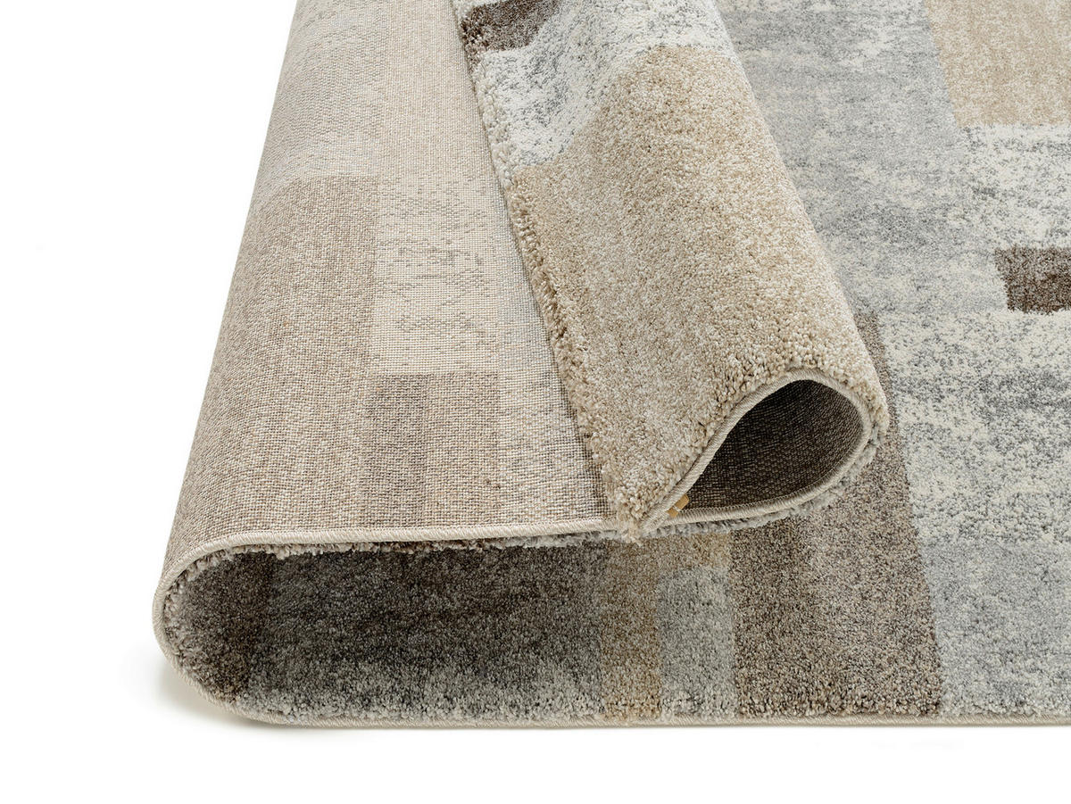 WEBTEPPICH  Wohnzimmer 200/200 cm Grau rechteckig  - Grau, Design, Textil (200/200cm) - Novel