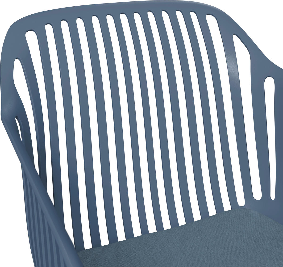 STAPELSESSEL Blau  - Blau, Basics, Kunststoff/Textil (55/80/60cm) - Ambia Garden