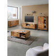 SIDEBOARD 175/86/40 cm  - Schwarz/Akaziefarben, Trend, Holz/Metall (175/86/40cm) - Ambia Home