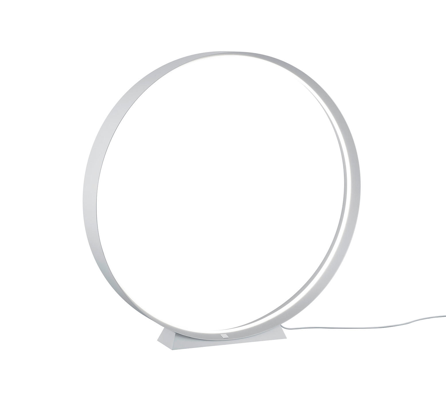 LED-STEHLEUCHTE 75/76 cm    - Silberfarben/Weiß, Design, Metall (75/76cm) - Musterring
