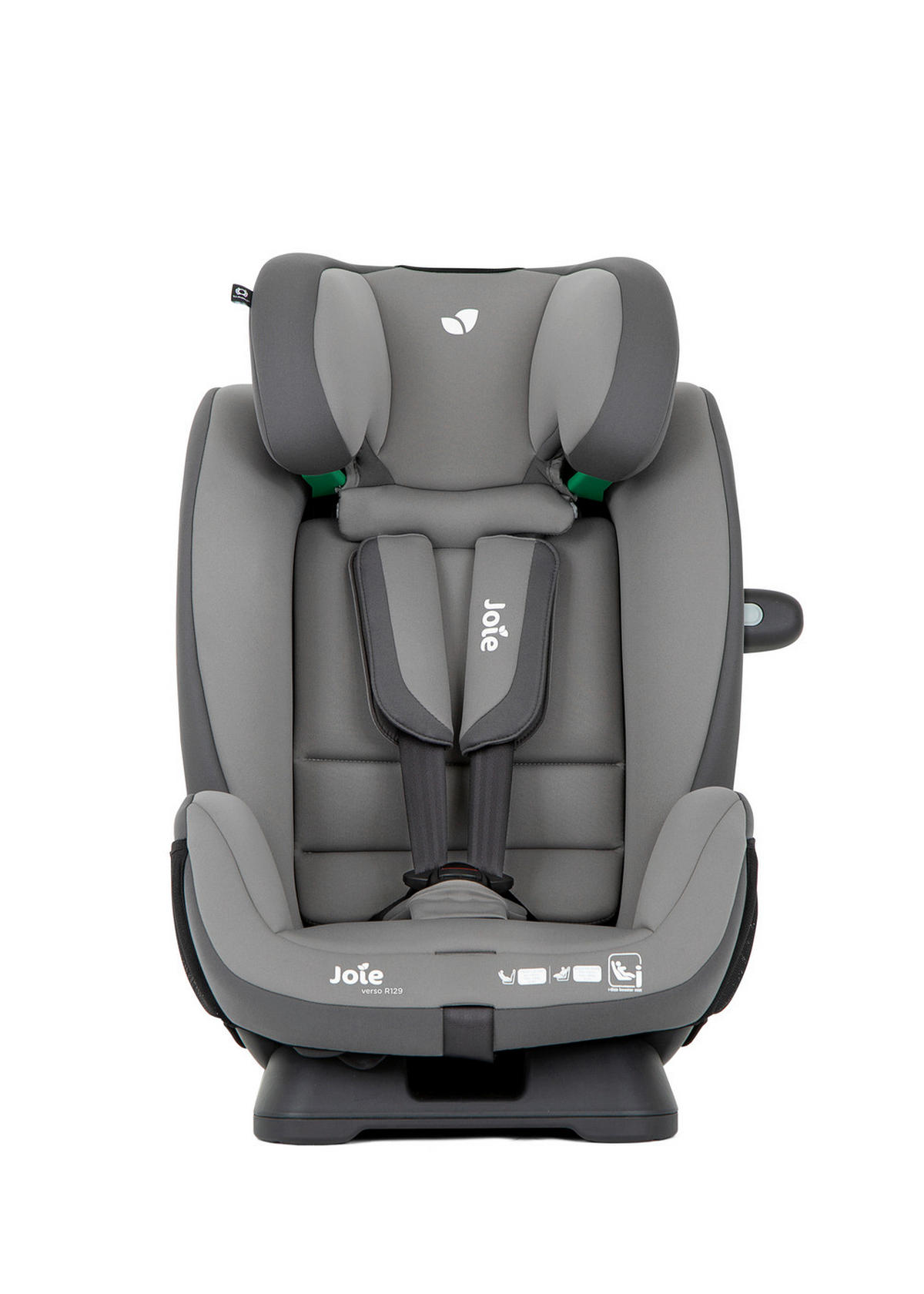 KINDERAUTOSITZ VERSO R129 COBBLESTONE   - Dunkelgrau/Grau, Basics, Kunststoff/Textil (44/60/57cm) - Joie