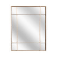 DEKOSPIEGEL  69/95 cm   in rechteckig  - Eichefarben, Basics, Glas/Holz (69/95cm)