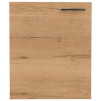 KÜCHENSCHRANKFRONT 60/72/1,9 cm  in Eichefarben  - Eichefarben/Schwarz, MODERN, Holzwerkstoff/Metall (60/72/1,9cm) - Nobilia