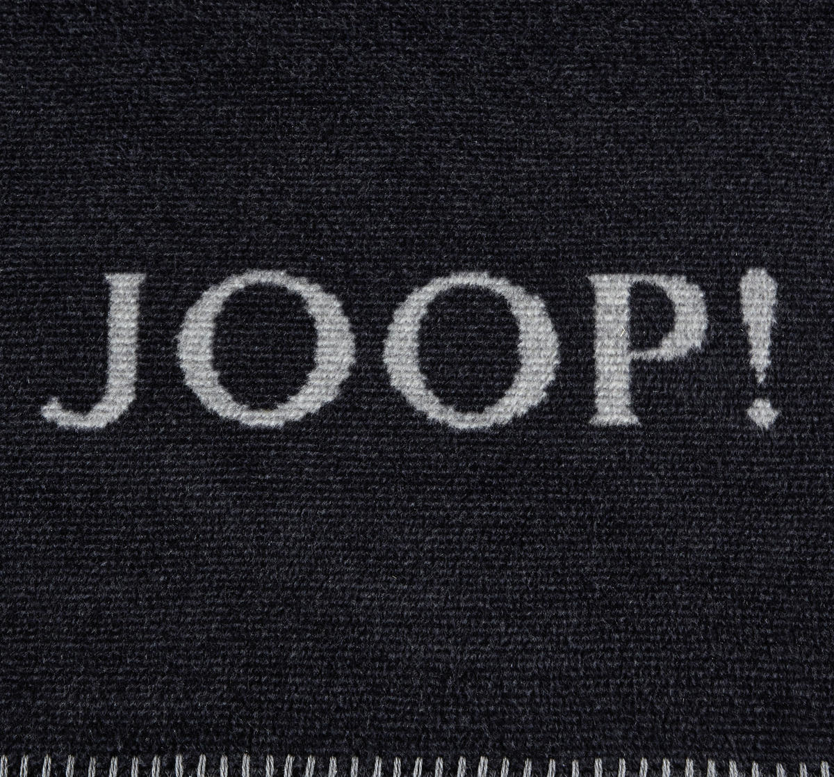 WOHNDECKE MELANGE DOUBLEFACE 150/200 cm  - Graphitfarben/Schwarz, Design, Textil (150/200cm) - Joop!