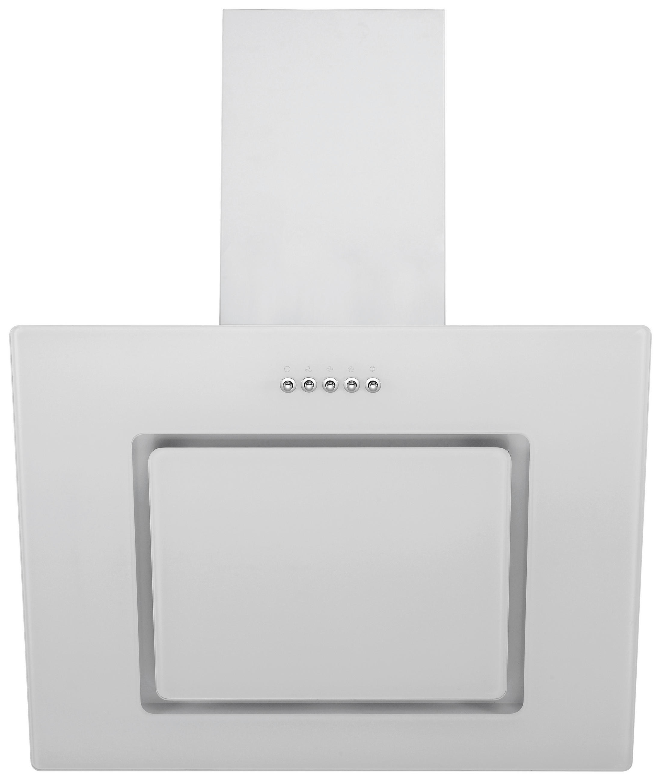 DUNSTABZUGSHAUBE CH22010WBZ  - Weiß, Trend, Glas/Metall (60/74-122/35cm) - Respekta