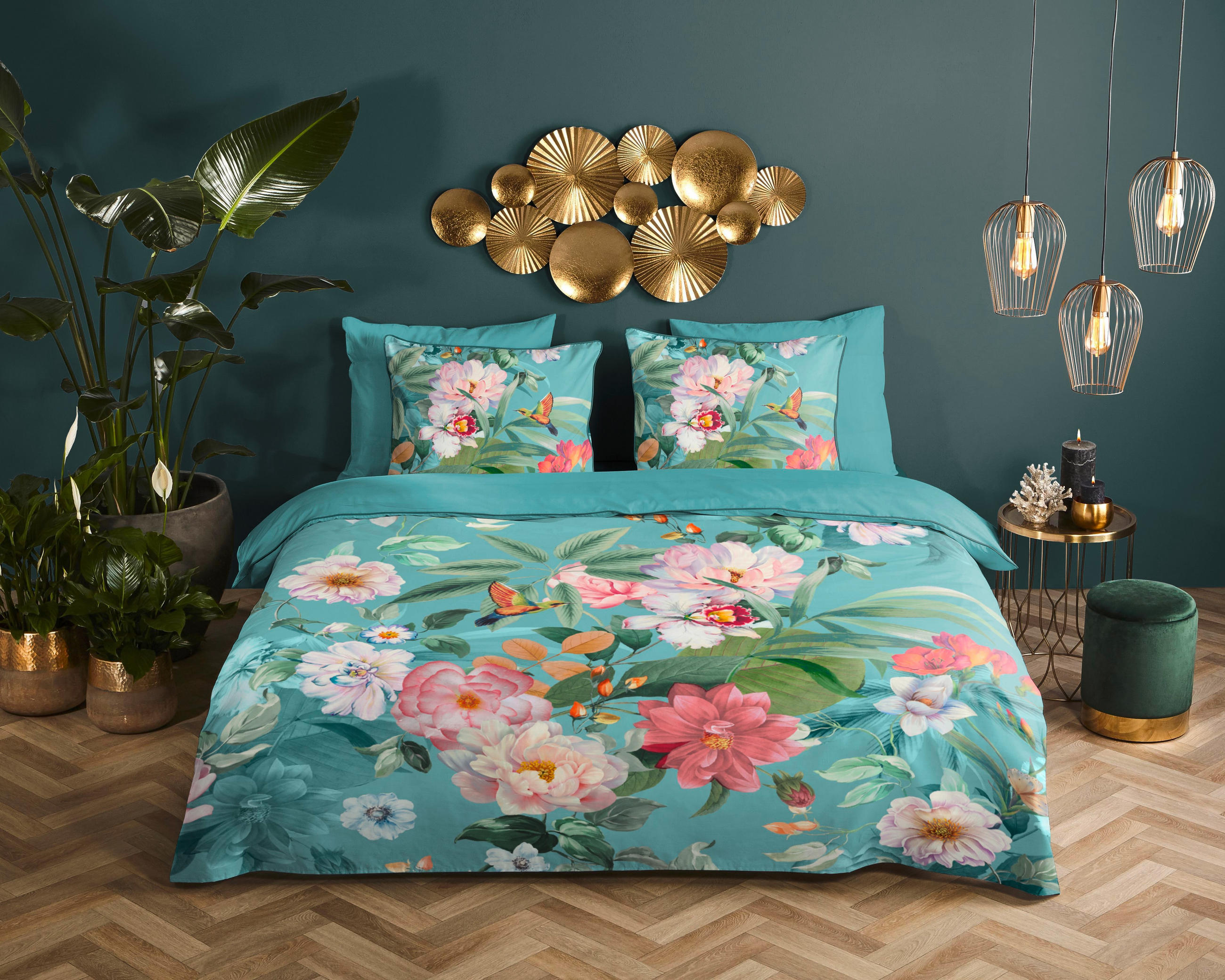 WENDEBETTWÄSCHE sonstige Webstoff 140/200 cm  - Multicolor, Basics, Textil (140/200cm)
