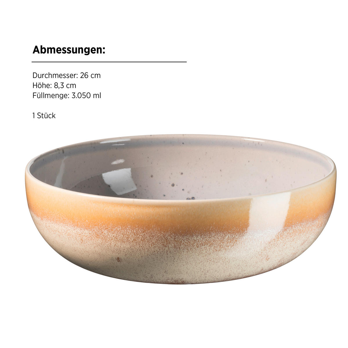 SCHÜSSELSET Candy 5-teilig  - Flieder, Basics, Keramik - Mäser