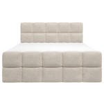 BOXBETT 180/200 cm  in Beige  - Beige/Schwarz, Design, Holzwerkstoff/Kunststoff (180/200cm) - Xora