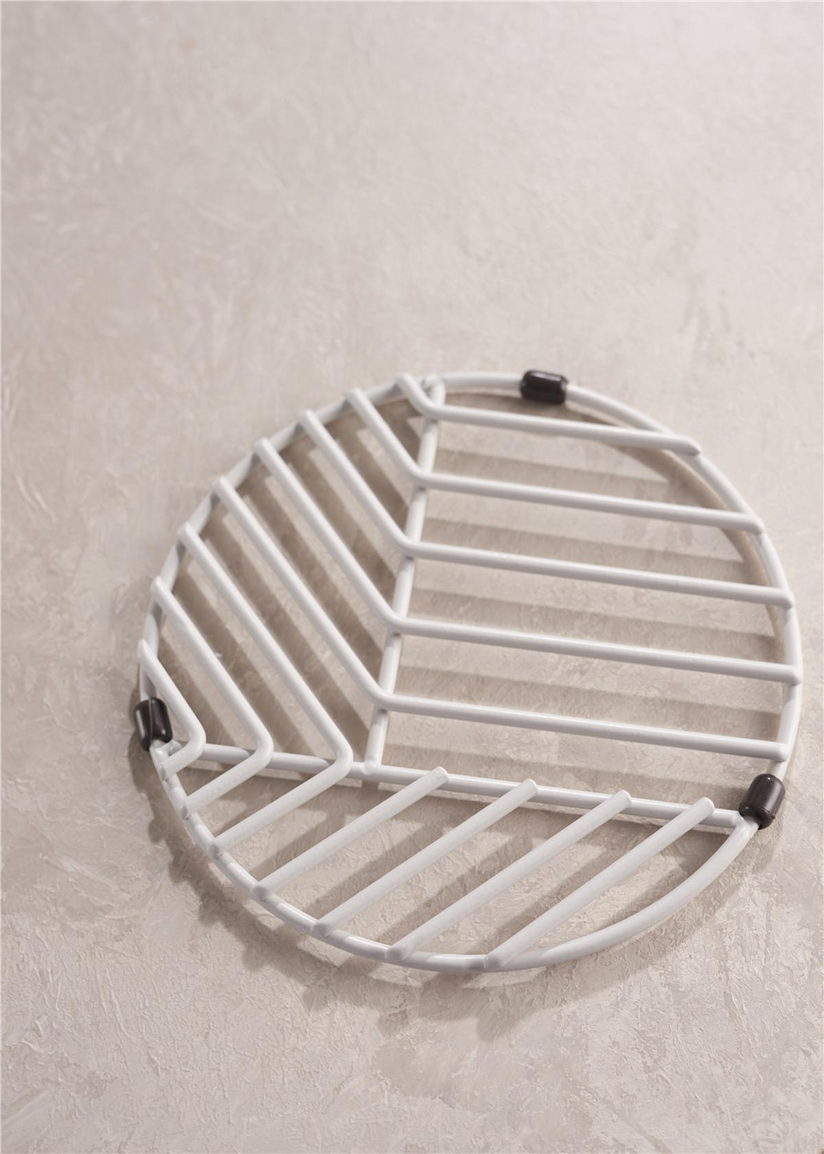 GRYTUNDERLÄGG  19 cm - grå, Basics, metall/plast (19cm)