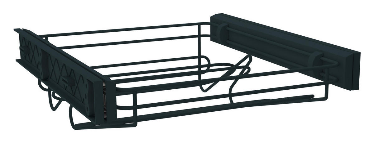 SCHUHABLAGE - Anthrazit, Metall (42,4/14/46,5cm) - Hom`in