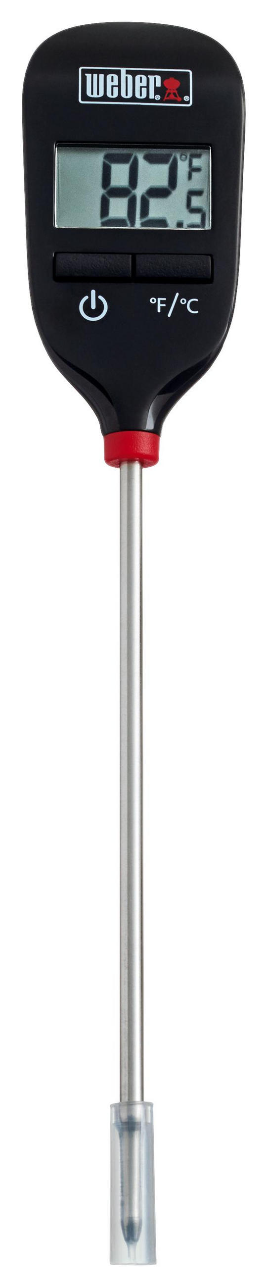 WEBER GRILLZUBEHÖR - Silberfarben/Schwarz, Basics (3,3/0,8/20,3cm) - Weber Grill