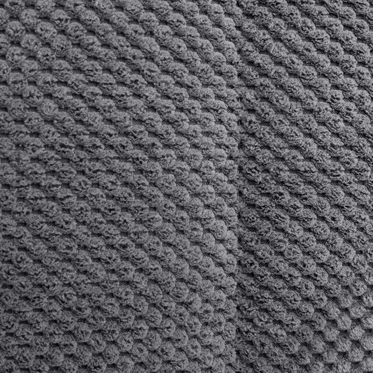 SCHLAFSOFA  mit Liegefunktion Velours Grau  - Schwarz/Grau, Design, Kunststoff/Textil (148/88/110cm) - Livetastic