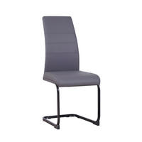 STOLICA  siva       - siva/crna, Moderno, metal/tekstil (42/99/56cm)