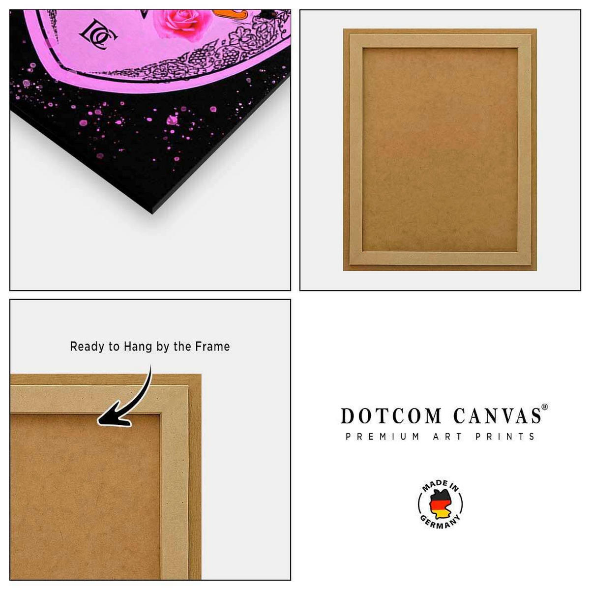 KUNSTDRUCK 58/90 cm  - Multicolor, Basics, Holz (58/90cm)
