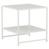 SIDOBORD i metall 50/50/50 cm  - vit, Design, metall (50/50/50cm) - Livetastic