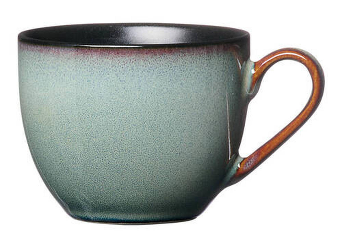 ŠÁLKA NA ESPRESSO kamenina keramika  - hnedá/modrá, Trend, keramika (9/7/5cm) - Ritzenhoff Breker