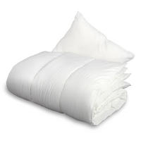 TÄCKE OCH KUDDE 150/200 cm  - vit, Basics, textil (150/200cm)