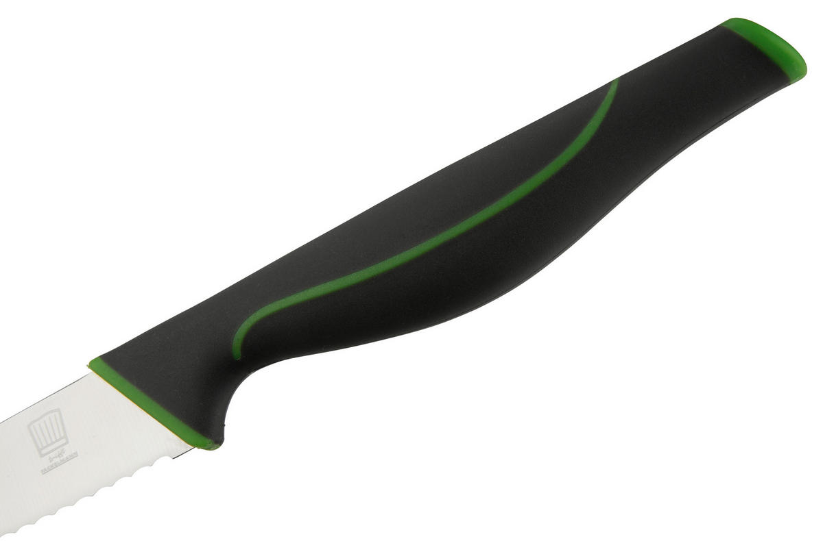 KUCHENMESSER Bonn 23 cm  - Silberfarben/Grau, Design, Kunststoff/Metall (23cm) - Chefkoch+Fackelmann