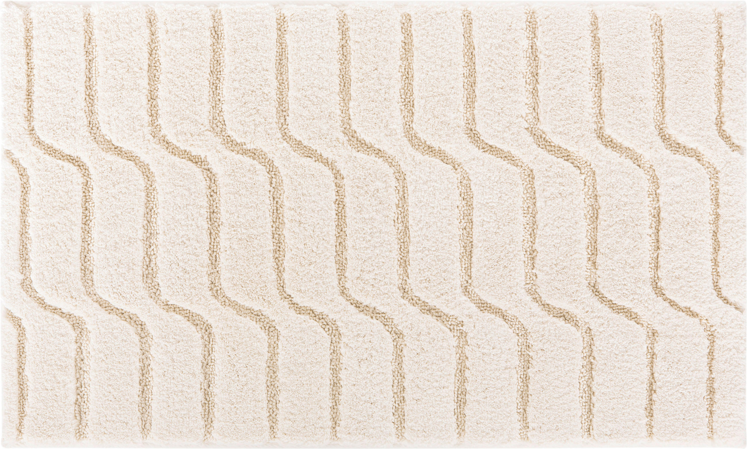 BADTEPPICH Vogue Naturfarben 70/120 cm  - Naturfarben, Basics, Kunststoff/Textil (70/120cm) - Grund