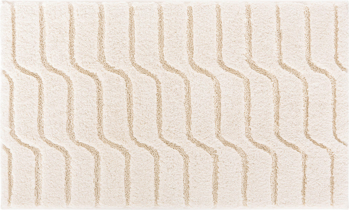 BADTEPPICH Vogue Naturfarben 70/120 cm  - Naturfarben, Basics, Kunststoff/Textil (70/120cm) - Grund