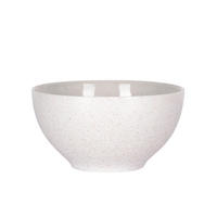SALATSCHÜSSEL   - Weiss, Design, Keramik (23cm) - Novel
