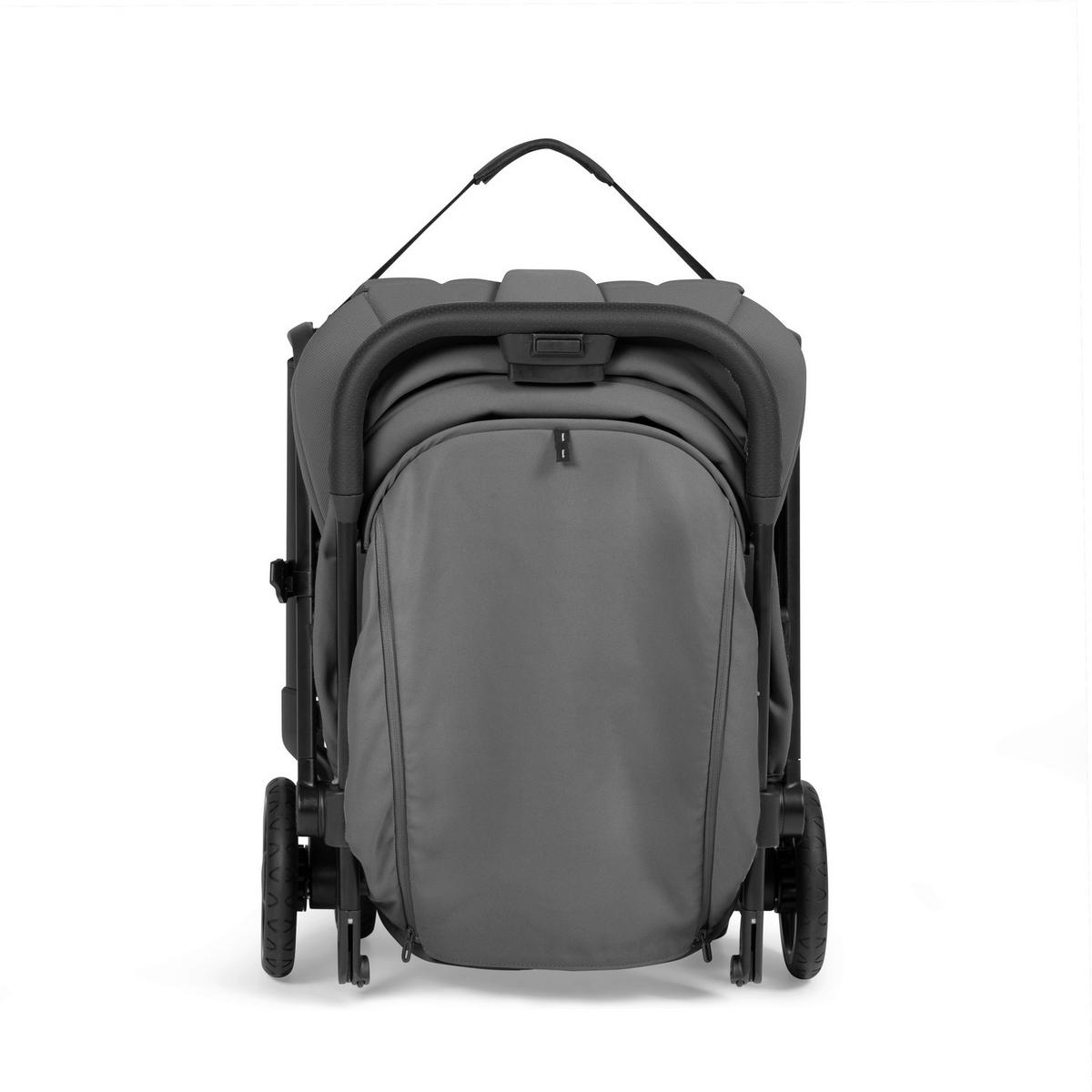 BUGGY Fly N Care  - Hellgrau/Schwarz, Basics, Textil/Metall (80/45/100cm) - Hauck