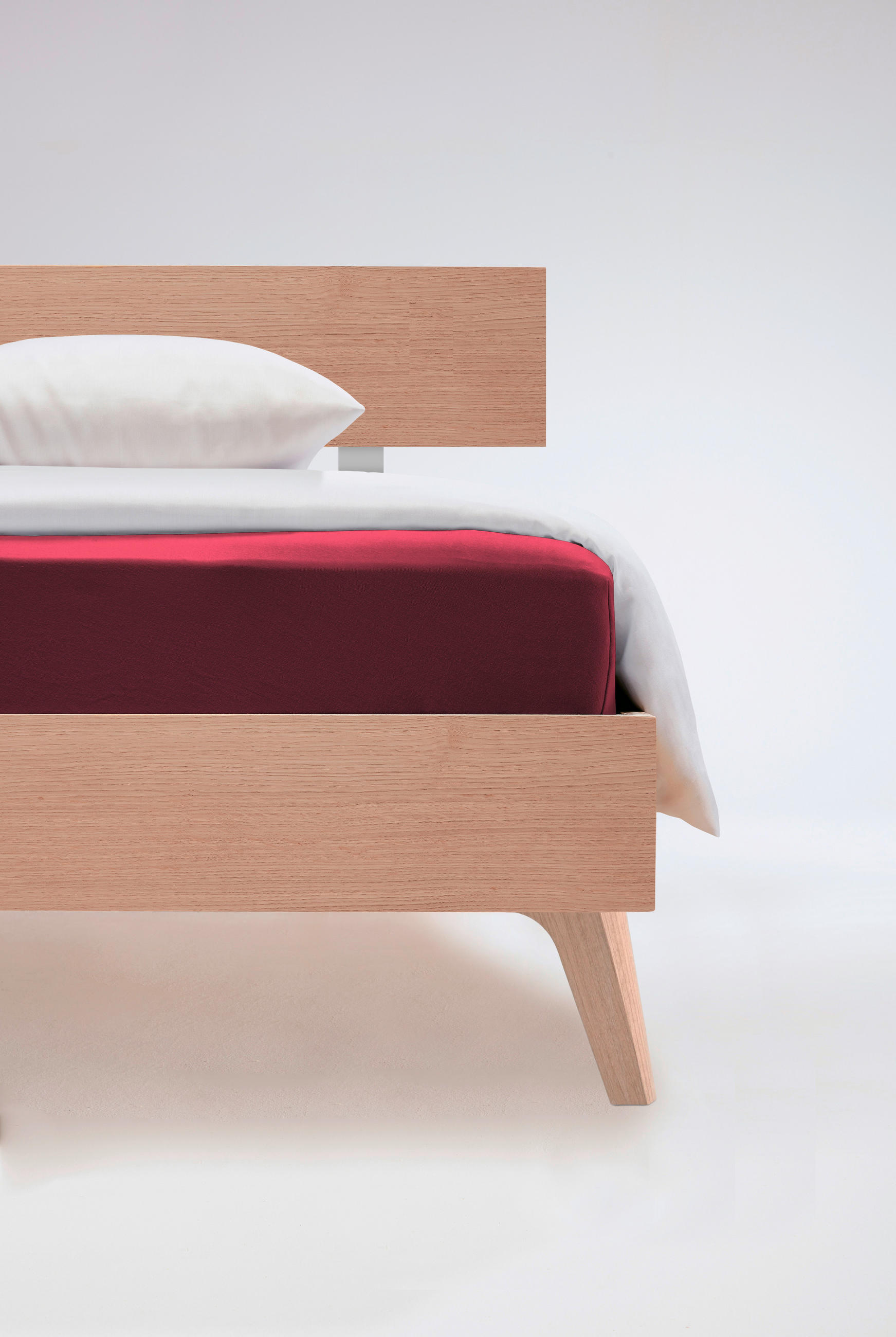 NAPENJALNA RJUHA ELASTO COMFORT 180/200 cm  - barve gozdnih sadežev/bordo, Basics, tekstil (180/200cm) - Fleuresse