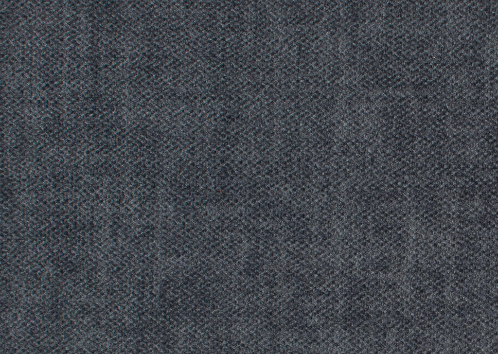 ECKSOFA in Velours Grau  153/283 cm  - Schwarz/Grau, Design, Textil/Metall (153/283cm) - Valdera