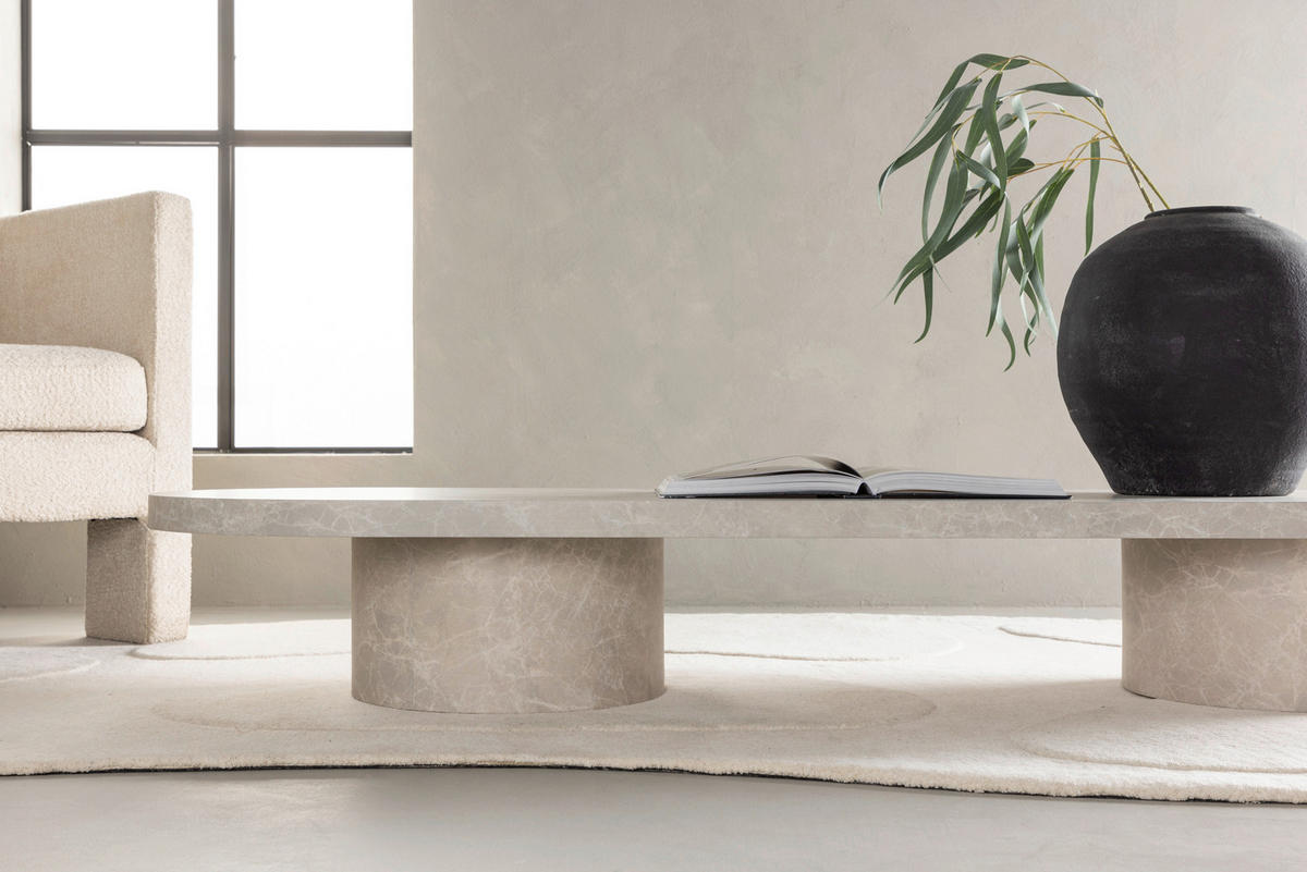 SOFFBORD i trä 190/60/25 cm  - beige, Design, trä (190/60/25cm) - Livetastic