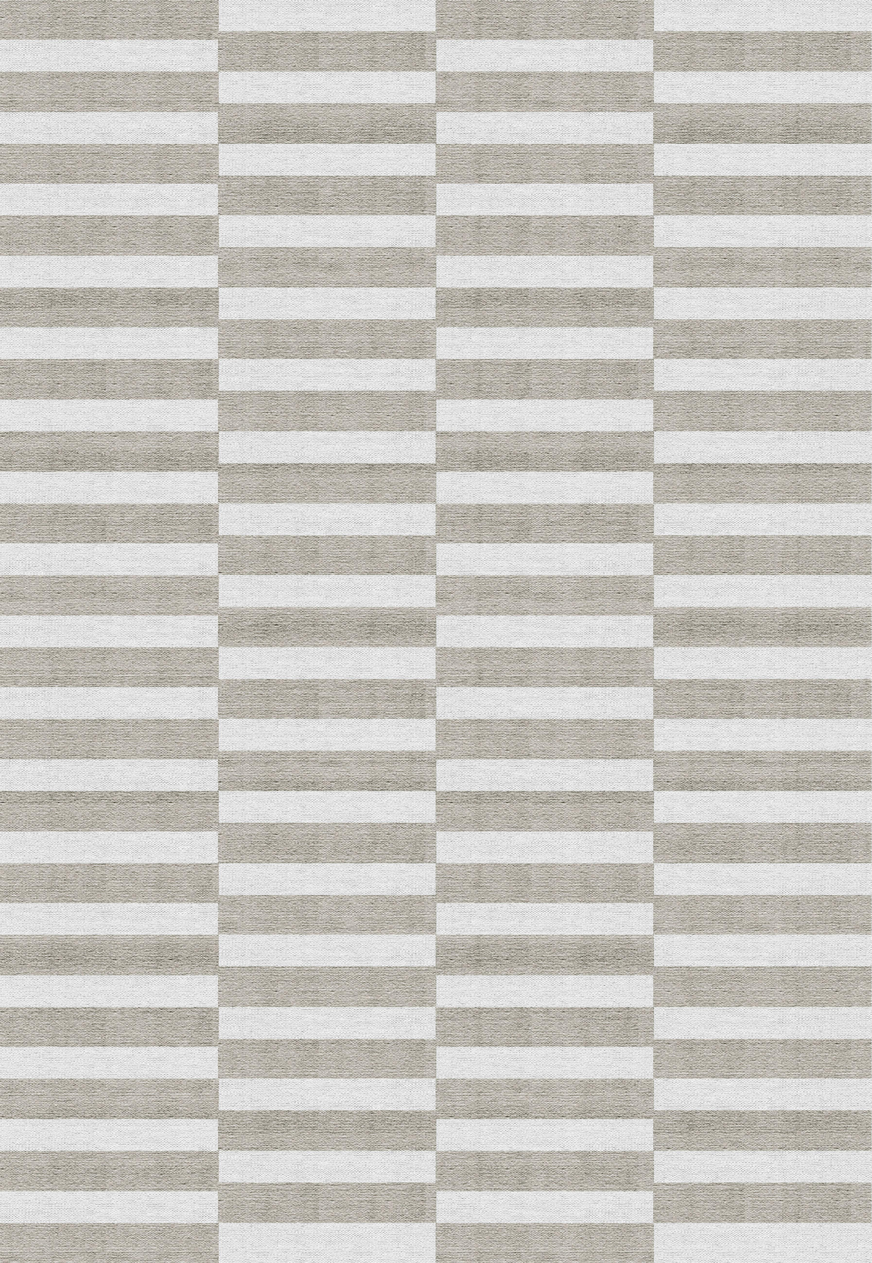 TUFTTEPPICH 130/190 cm MESIO STRIDER Grauweiß, Eiche grau  - Eiche grau/Grauweiß, Design, Kunststoff/Textil (130/190cm) - Lindorug