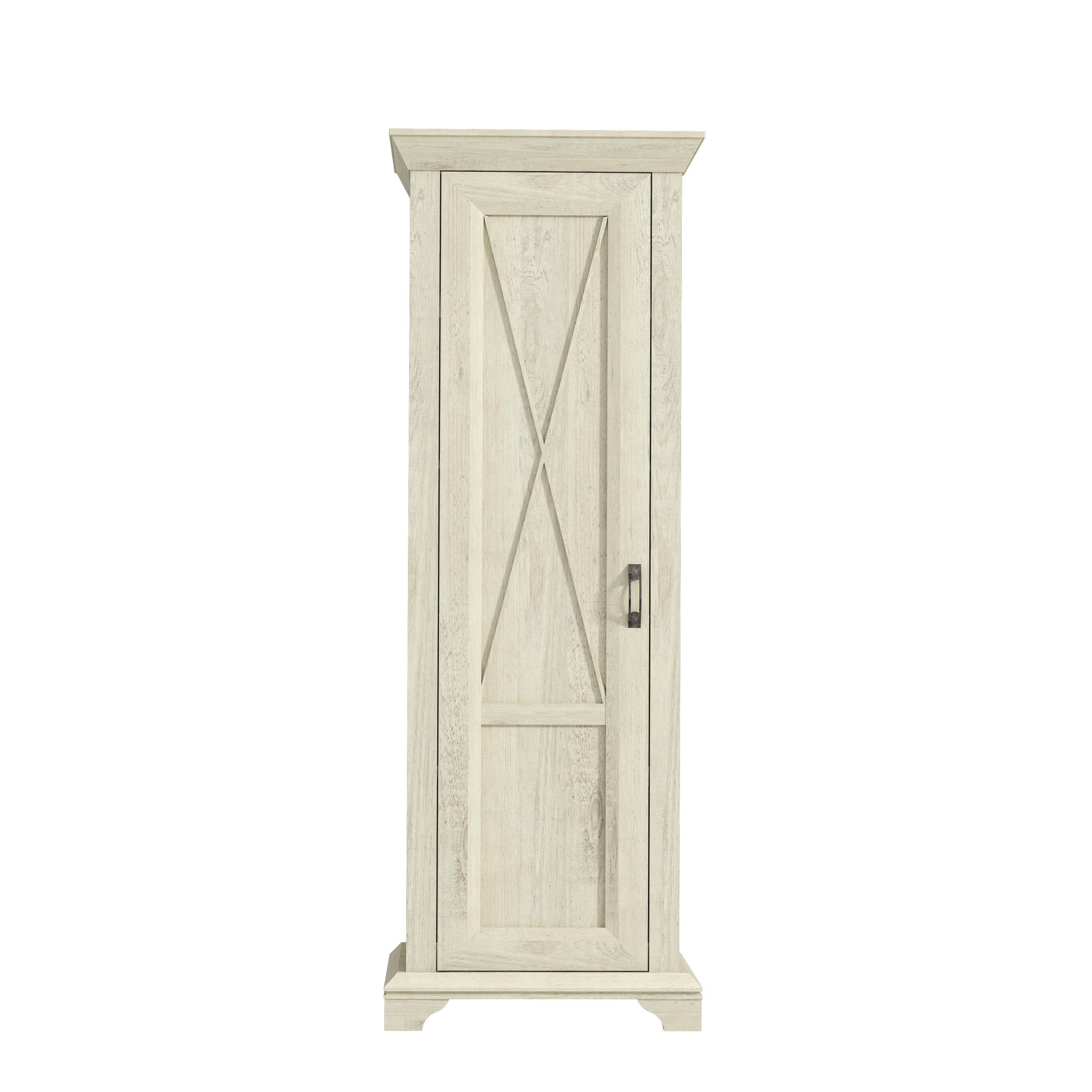 Drehtürenschrank 73,3cm Kashmir, Pinien Dekor