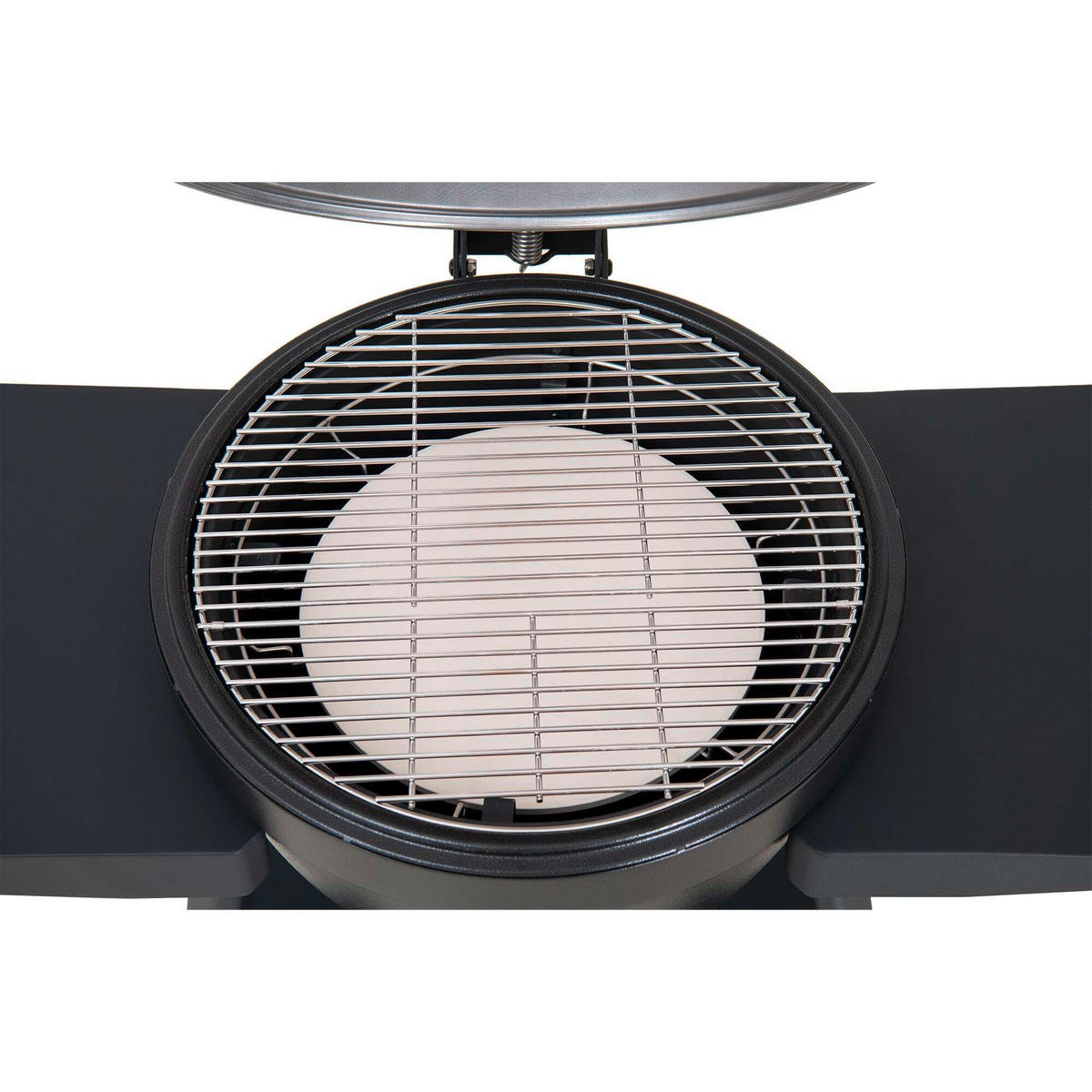 HOLZKOHLEGRILL - Schwarz, Basics, Metall (115/118/65cm) - Modante