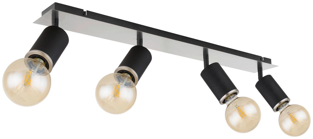 SPOTLIGHT 80/10/18 cm   - svart, Basics, metall/trä (80/10/18cm) - Globo