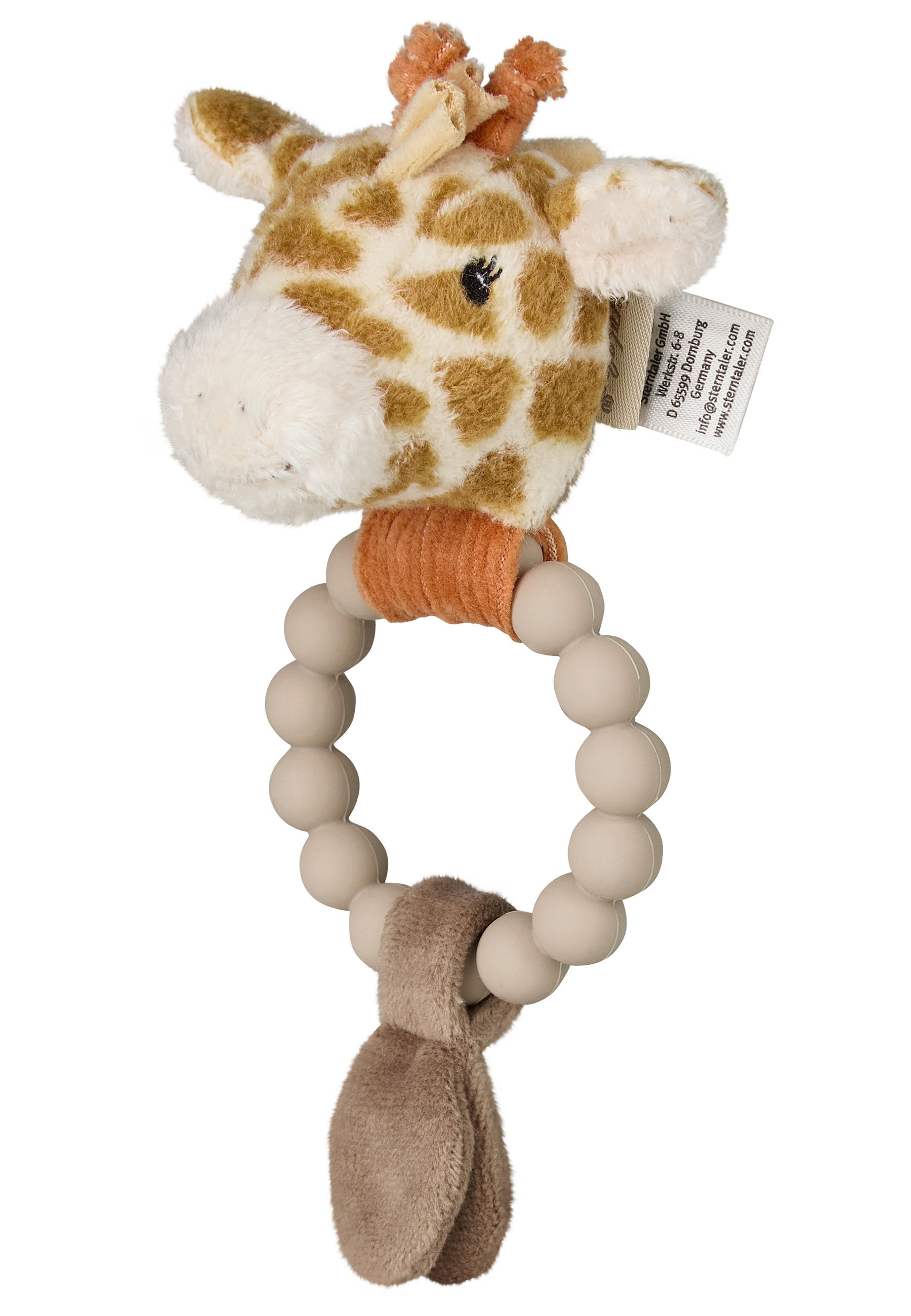GREIFLING Giraffe Kaya  - Dunkelgelb, Basics, Textil (17/7/6cm) - Sterntaler