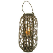 WINDLICHT - Naturfarben/Grau, LIFESTYLE, Holz (30/84cm)