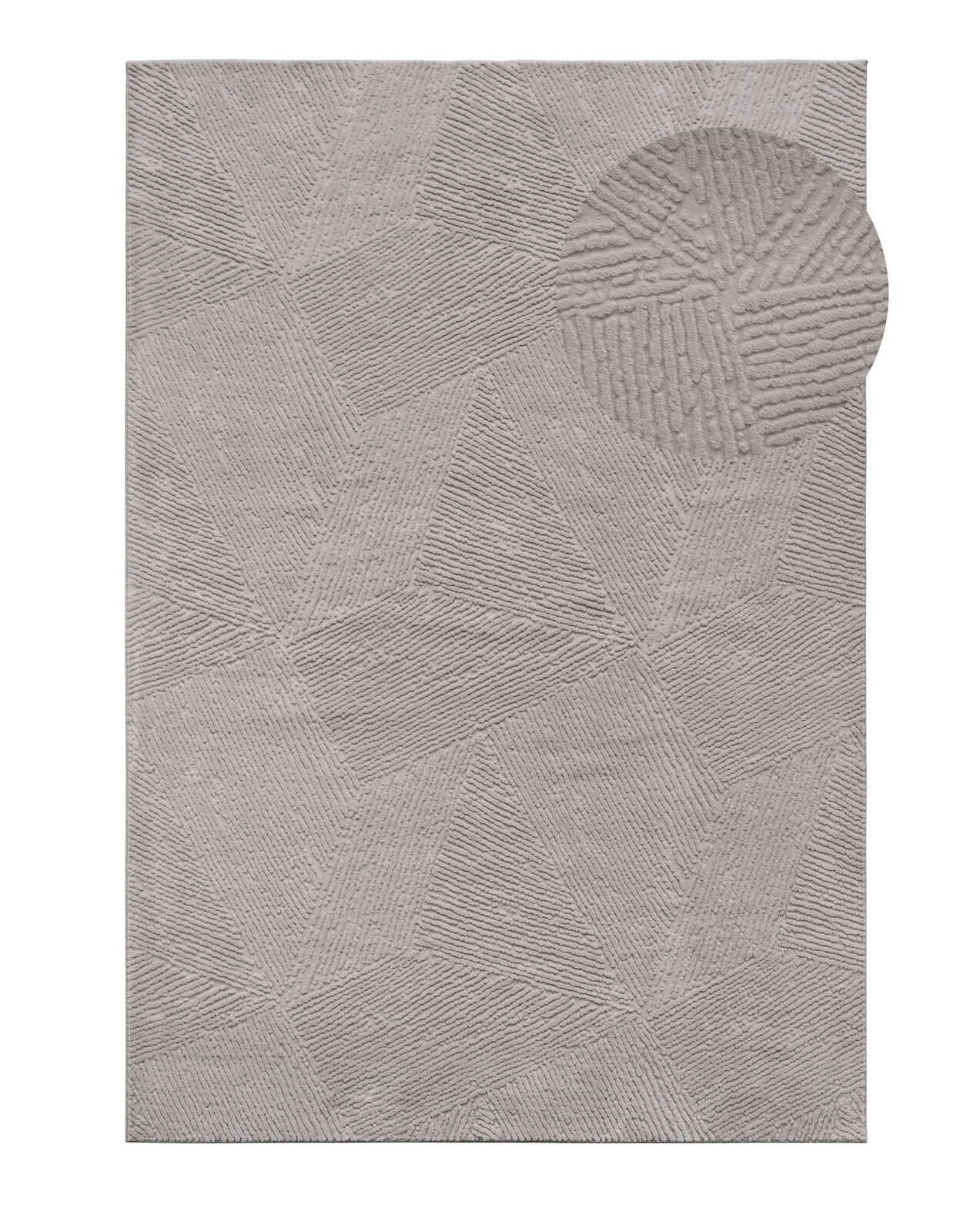 WEBTEPPICH 300/400 cm Stilo Hellgrau rechteckig  - Hellgrau, Basics, Textil (300/400cm) - Novel