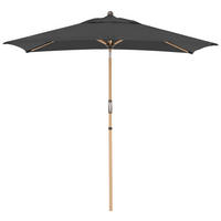 SONNENSCHIRM 140x210 cm Anthrazit  - Eschefarben/Anthrazit, Basics, Textil/Metall (140/210cm) - Doppler